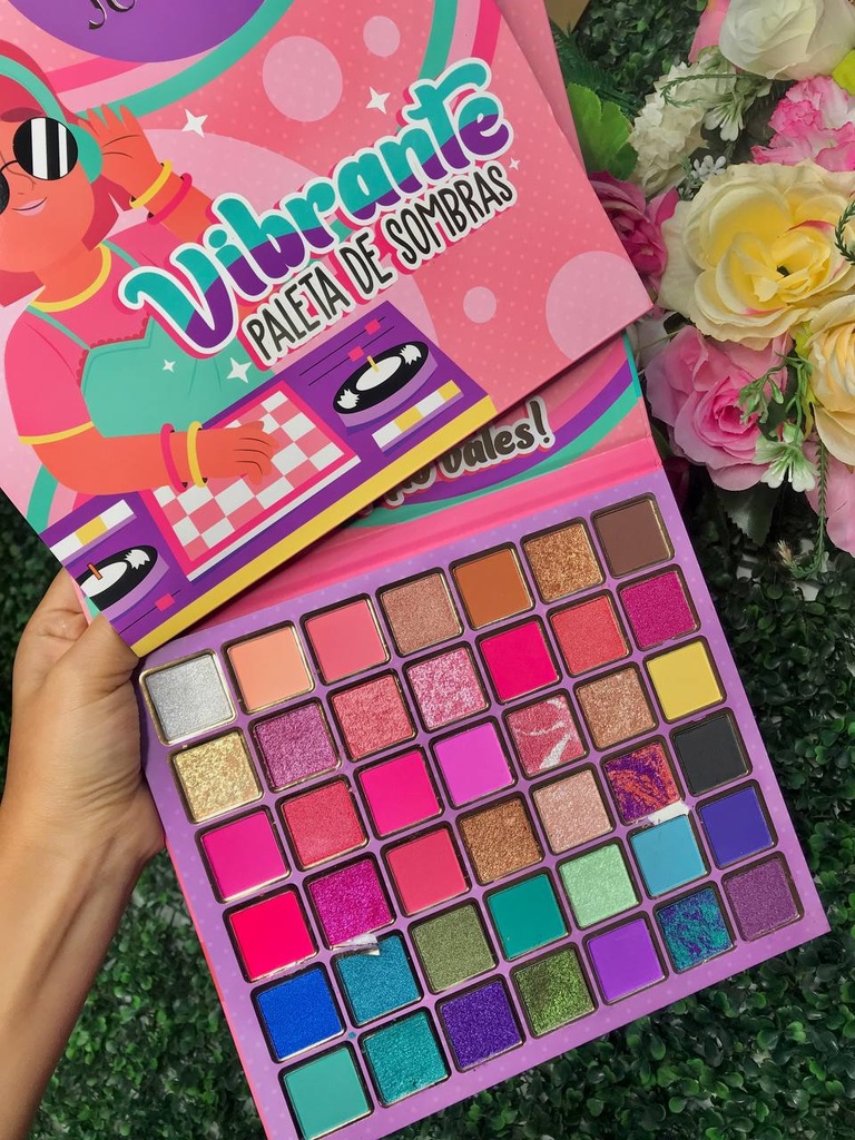 Paleta vibrante jarusa