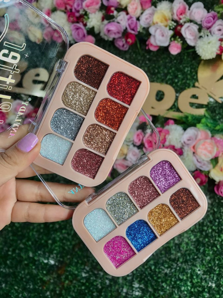 Paleta glitter x8 AnyLady 8132