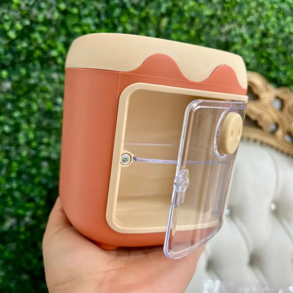 Porta brochas con puertita 