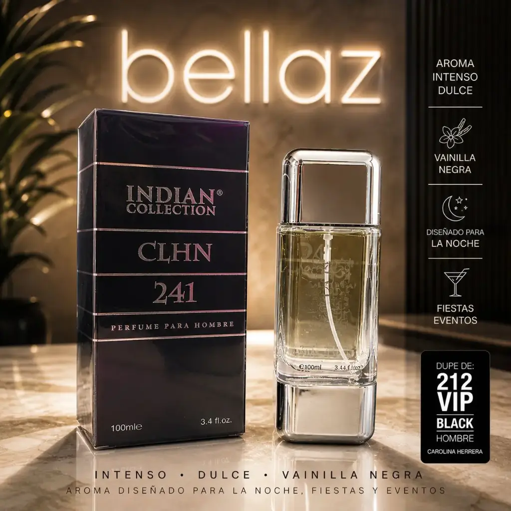 Perfume Caballero 212 Vip by Carolina Herrera - CLHN241