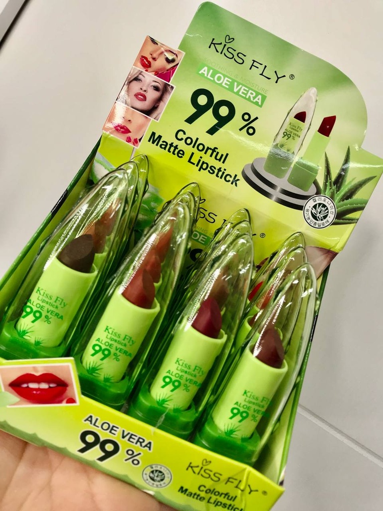 Labial Matte aloe vera - Kiss Fly