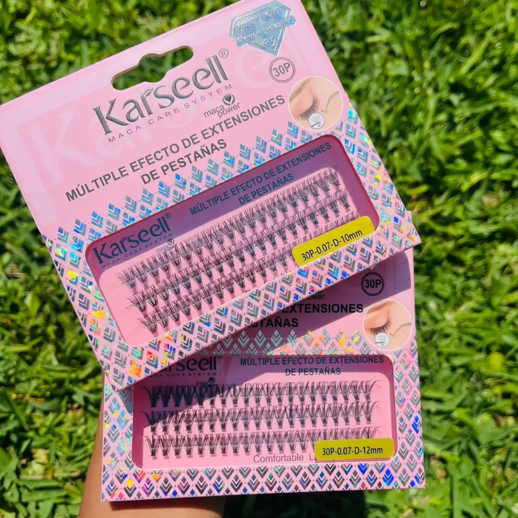 Extension de pestañas 30P - Karseell Rosa