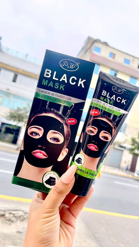 Mascarilla negra tubo p&w  34-2407