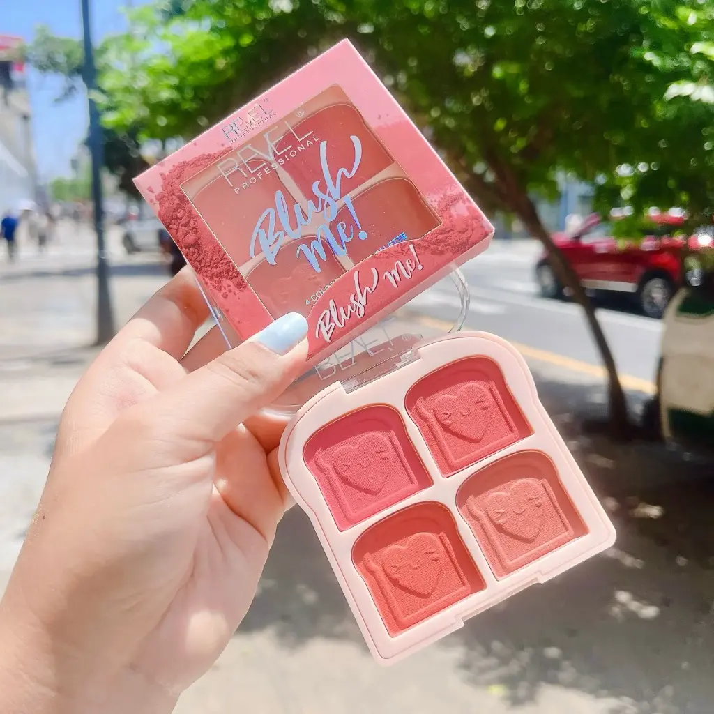 Paleta rubor Blush me x4 Revel 508034