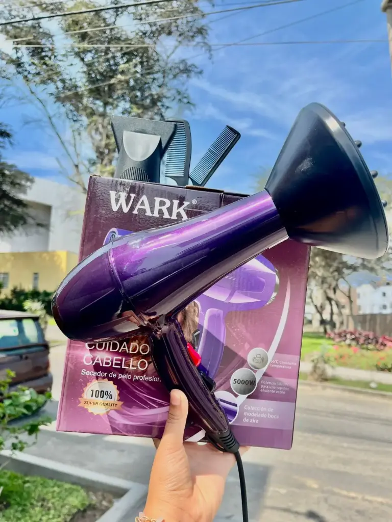 Secadora cabello Wark 5000wa-2045