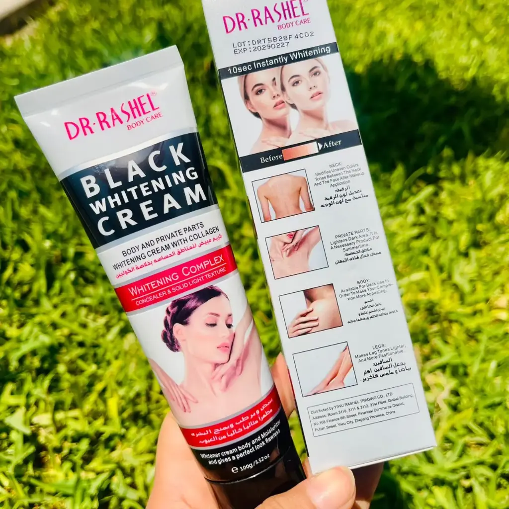 Crema blanqueadora cuerpo Dr Rashel 