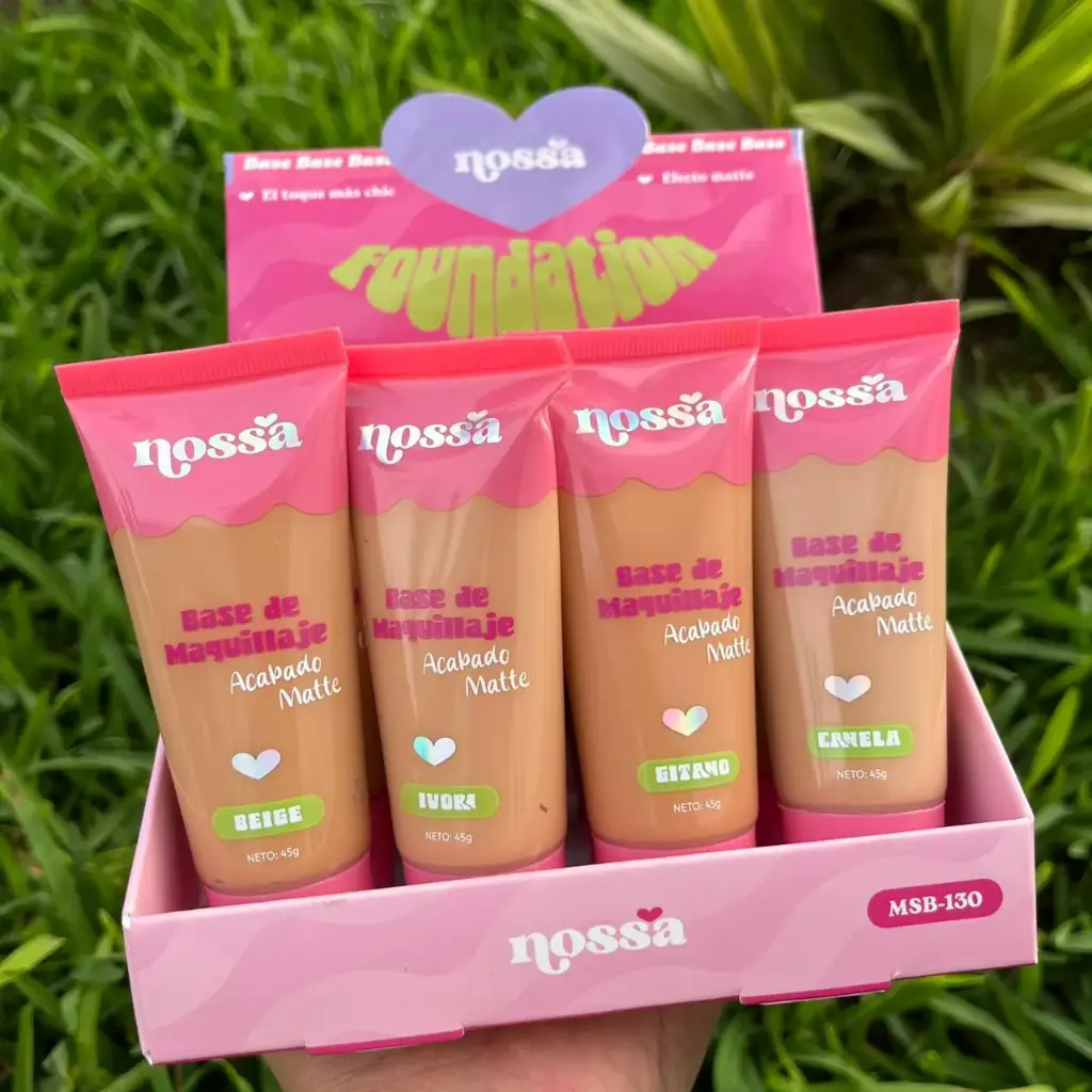 Base Matte Rosa Corazón - Nossa MSB130