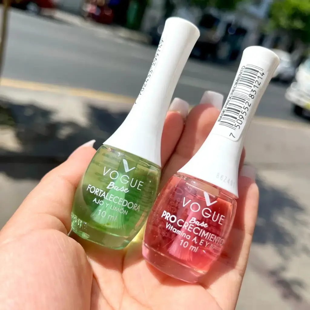 Esmaltes Transparente Vogue Vitaminas