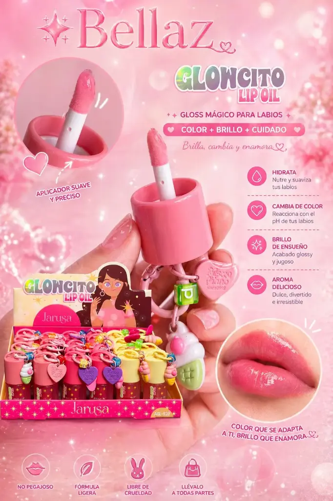 Labial Glowcito Jarusa AGL-920