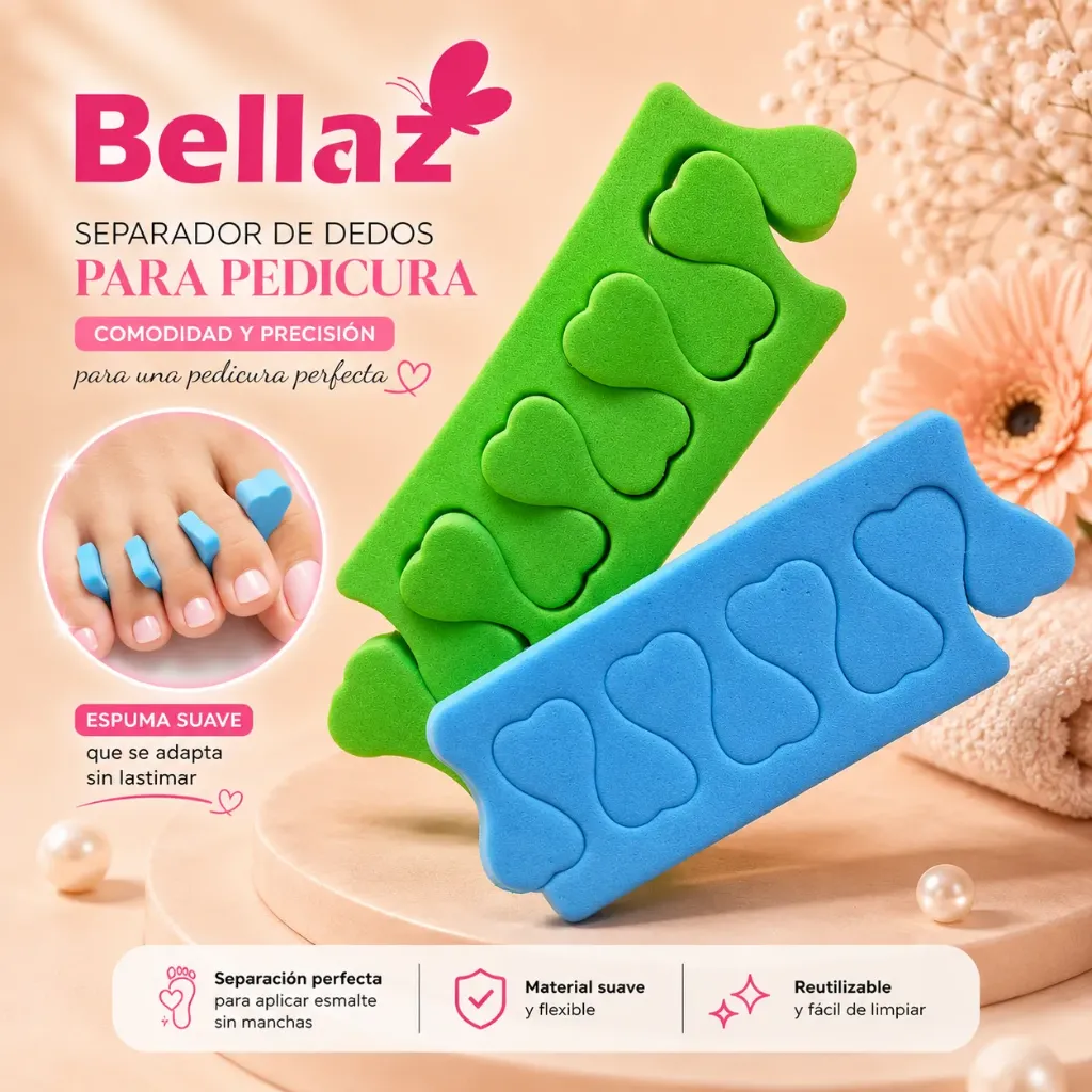 Separador Dedos para Maniquiur X2- ZJC-2