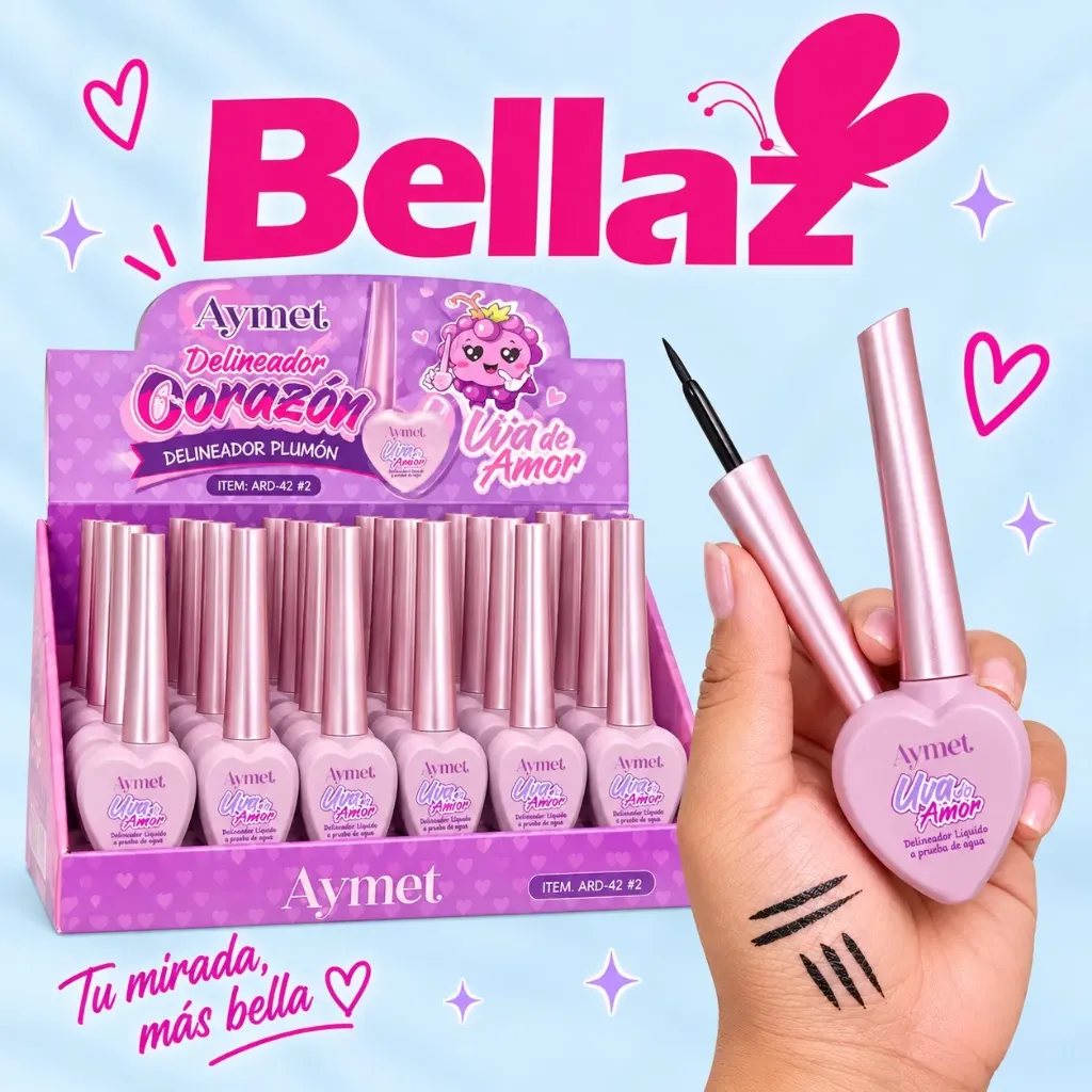 DELINEADOR LIQUIDO UVA DE AMOR - ARD 422