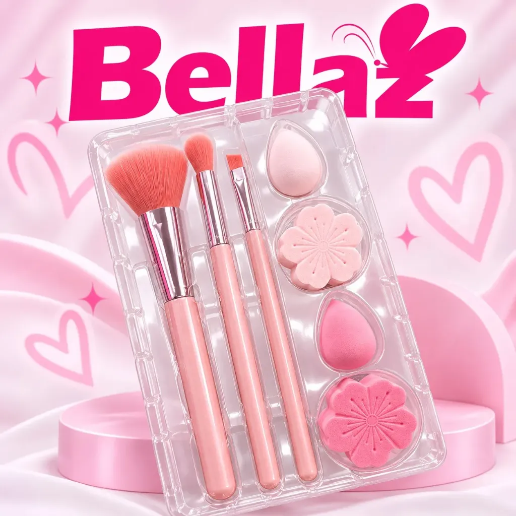 Set de Brochas + Blender - LA3036