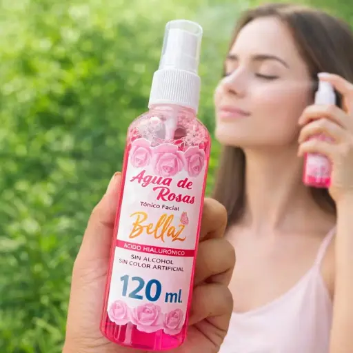 Agua de Rosas Bellaz Pequeño 120ml