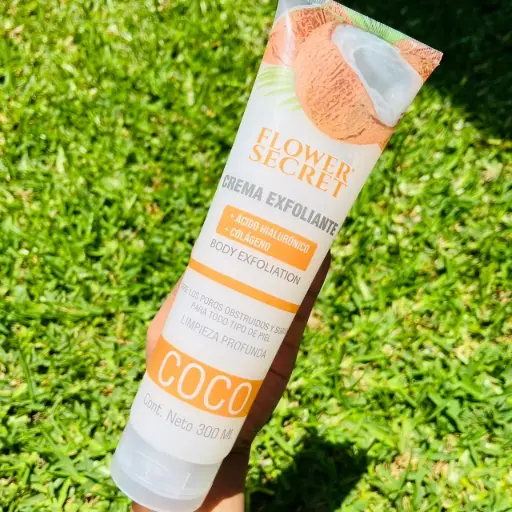 Exfoliante gel tubo coco 300ML JS07C - Fs