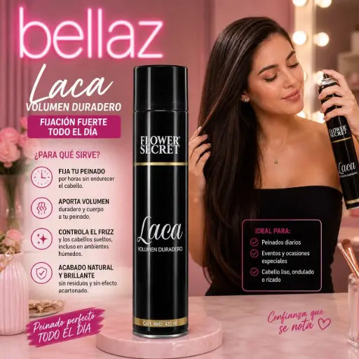 Laca Cabello Volumen Duradero - ZL05-B