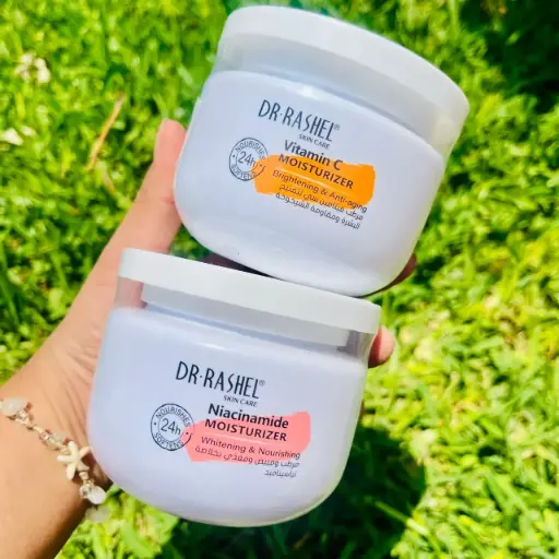 Crema facial Aclarante e hidratante DrRashel 