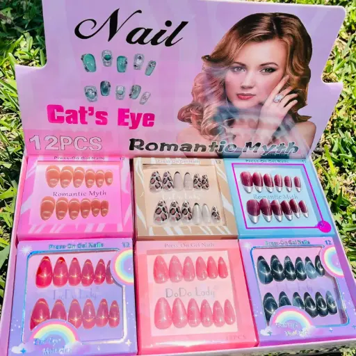 Uñas Mix Ojo gato